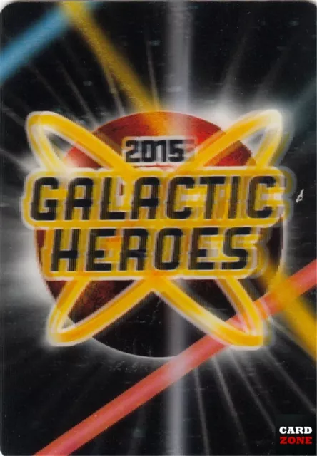 2015 Tla/Esp Nrl Traders Galactic Heroes 3-D Album Card Pgh14 2015 Galactic Hero