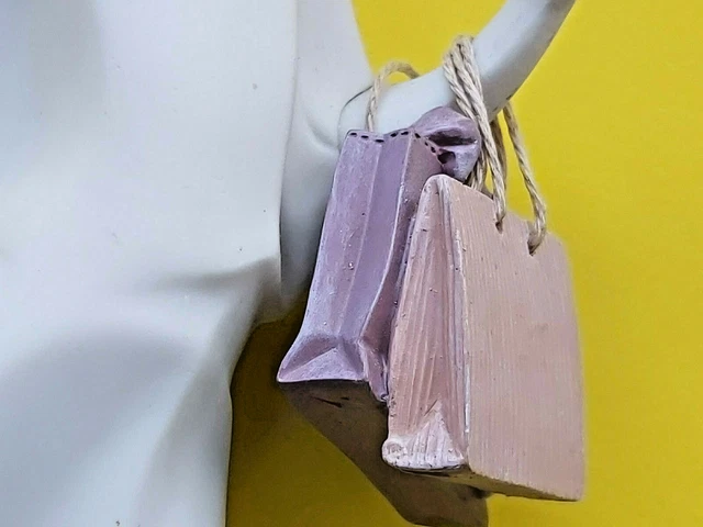 LADY IN GLASES FIGURINE ORNAMENT HANDBAGS TOTES by NADAL VALENCIA SPAIN 2012's 8