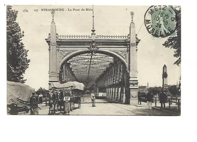 67  Strasbourg  Le Pont Du Rhin