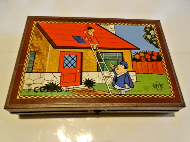 ANCIEN JEU DE CUBES BABAR 1968 ORTF Vintage ancien jouet EUR 13,00 - FR