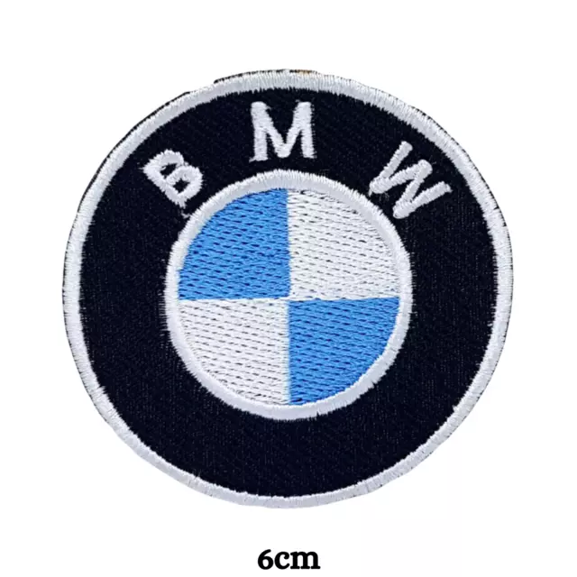 BMW Car Motorcycle Biker Jacket Iron Sew on EMBROIDERED patch
