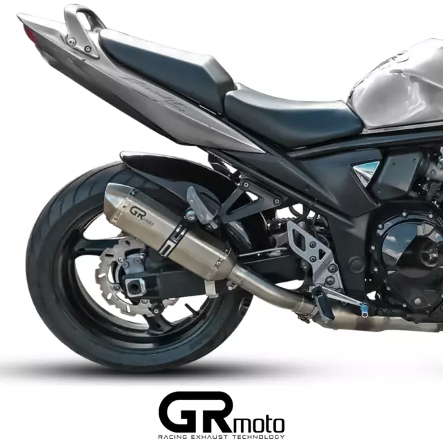 Échappement pour Suzuki GSF1250 Gt Bandit 2007 - 2018 Grmoto Silencieux Titane