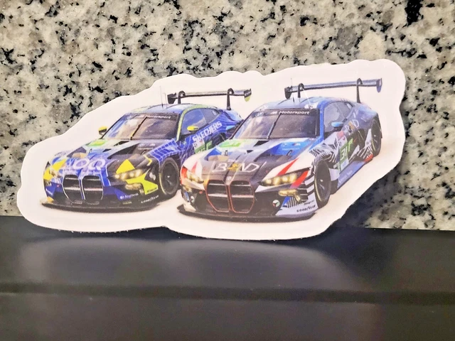 24 HEURES DU MANS 2025 CARD CARTE BMW M4 VALENTINO ROSSI #46
