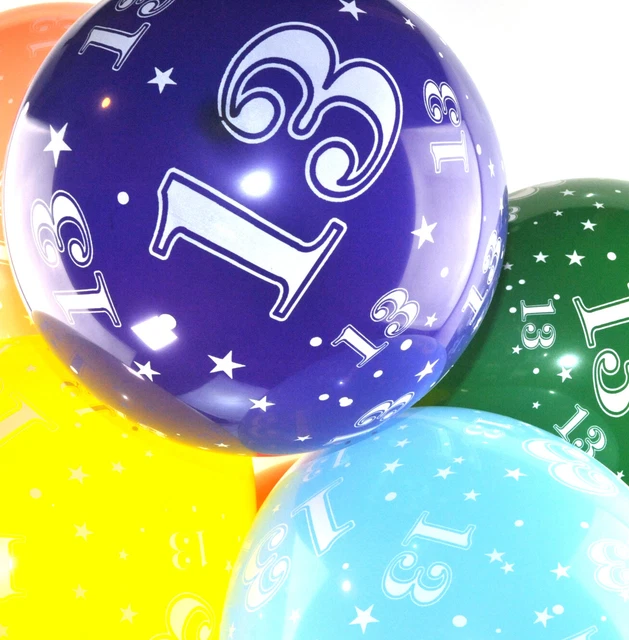 Decoration Anniversaire 43 Pièces,Ballon Anniversaire 9 Ans, Ballon