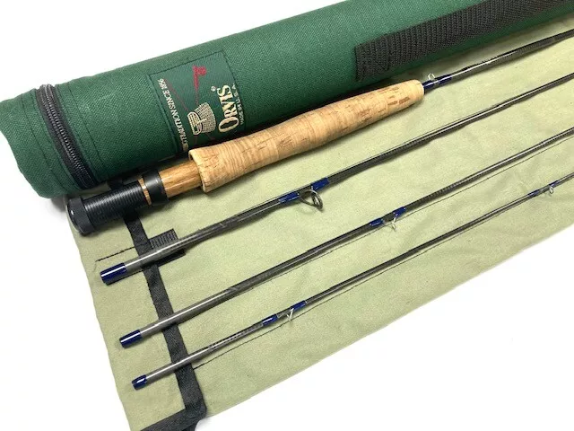 ORVIS FLY ROD #4 Silver label TL 8'6 2pc MID FLEX 8.0 + Tube Trout FLY  Fishing £99.00 - PicClick UK