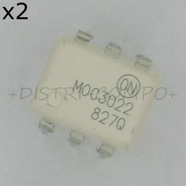 MOC3022M Optocoupler triac driver output 400V DIP-6 ONS RoHS (lot de 2)