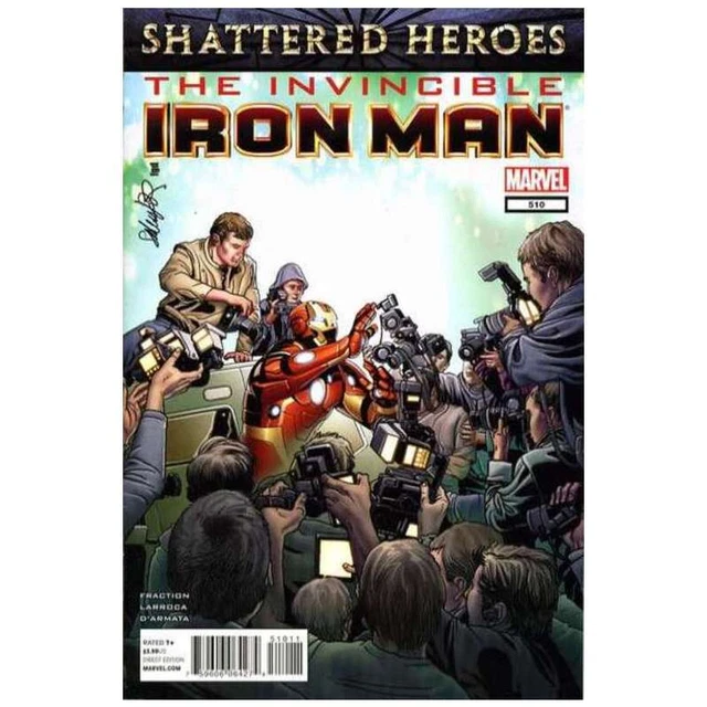 Invincible Iron Man (2011 series) #510 in NM minus condition. Marvel comics [z}