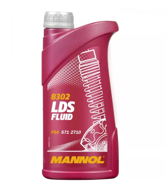 1 Liter MANNOL Hydraulikflüssigkeit LDS Fluid Hydraulic Fluid PSA S71 2710