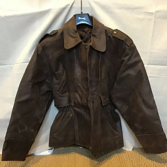 BLOUSON CUIR ITALIEN, pour femme état neuf Taille S Milan Italie