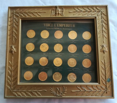 COLLECTION VOICI L'EMPEREUR BI CENTENAIRE PUBLICITAIRE TOTAL 20 PIÈCES 