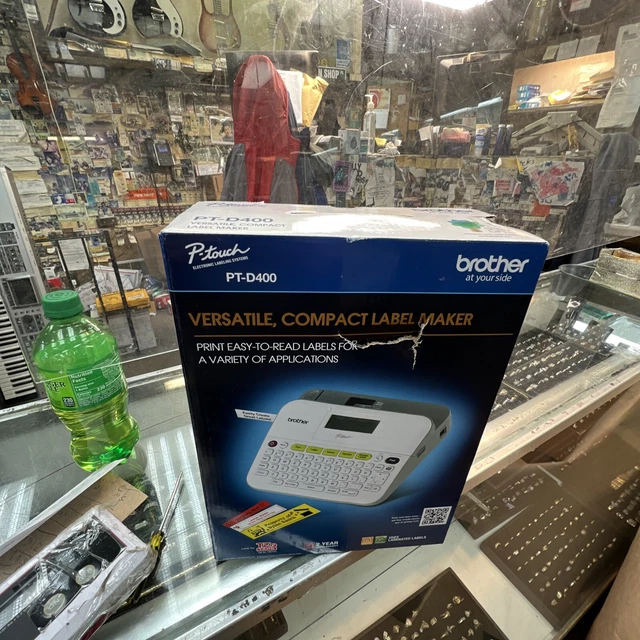 BROTHER PTD400 VERSATILE Compact Label Maker PTouch NEW 39.95 PicClick