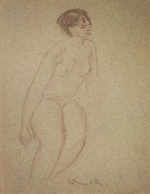 NUDO FEMMINILE - Beatrice Angioletti - Disegno Originale - Female Nude