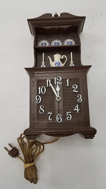 Spartus Corporation Vintage Wall Clock (Parts & Repair)