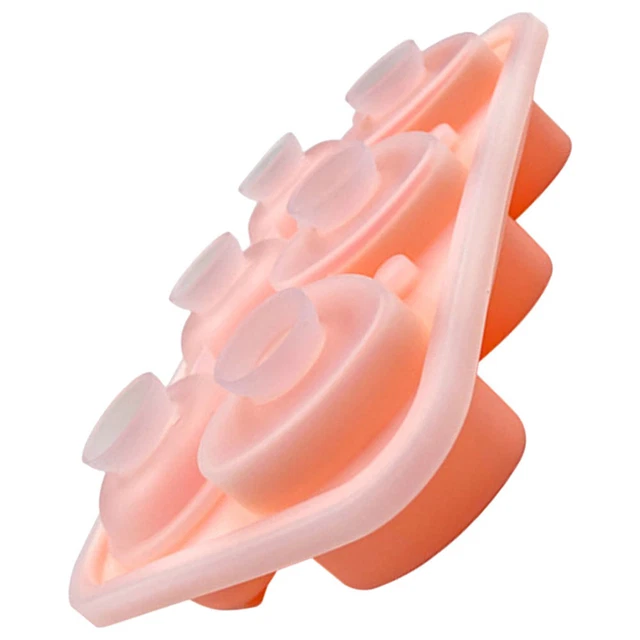 1 juego de molde de hielo profesional conveniente bandeja de cubo de hielo flor hielo en forma de corazón