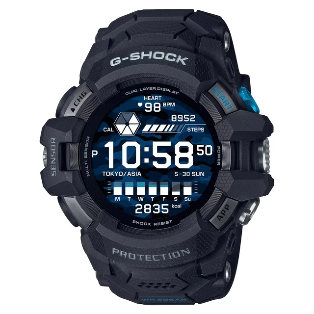 CASIO G-SHOCK G-SQUAD PRO GSW-H1000-1JR from Japan