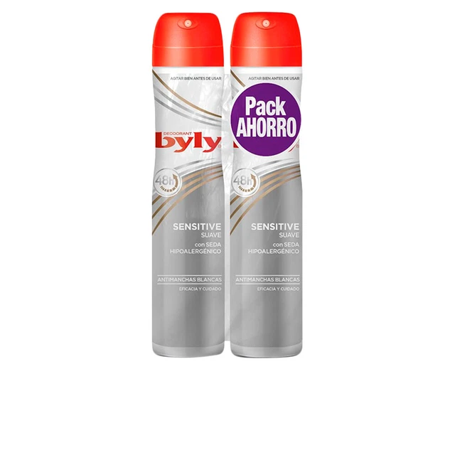Hygiène Byly unisex BYLY SENSITIVE DEODORANT vaporisateur lot 2 pcs