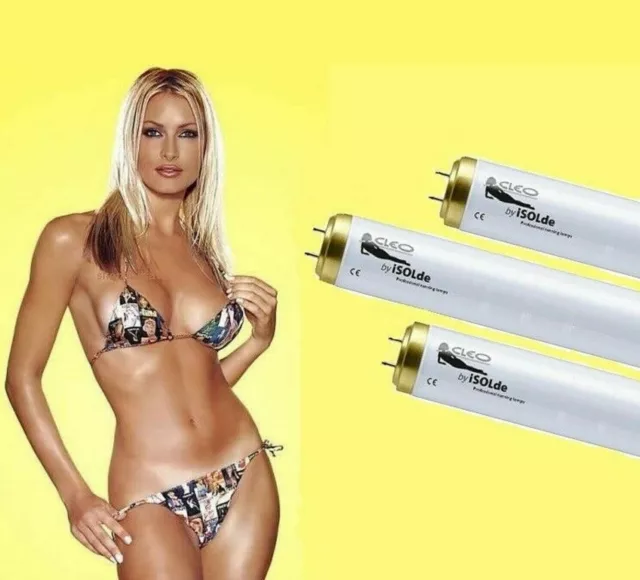 10 x SUNBED LAMPS FASTER TANNING CLEO SWIFT RUVA TUBES FOR PHILIPS SUNBEDS ETC