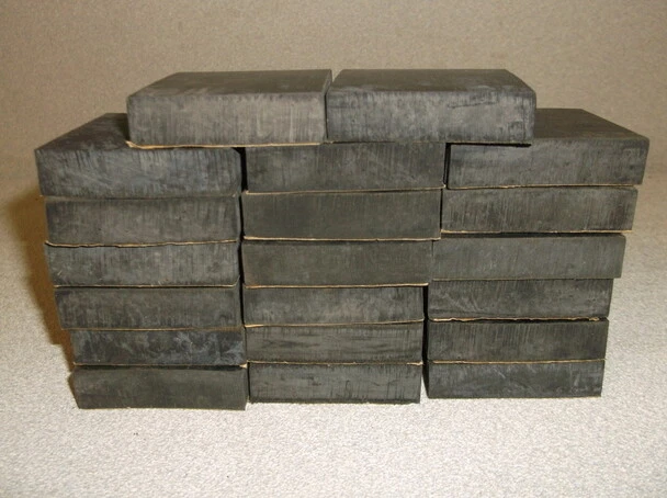 200 51mm x 51mm x 12mm Rubber Pads w/Adhesive for Custom Choppers - NEW!!!