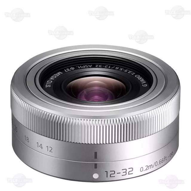 New Panasonic Lumix G 12-32mm F/3.5-5.6 ASPH O.I.S Micro Four Thirds Lens Silver
