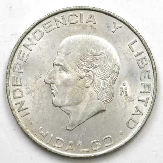 MESSICO MEXICO 5 Pesos 1956-Mo Hidalgo - Argento Silver
