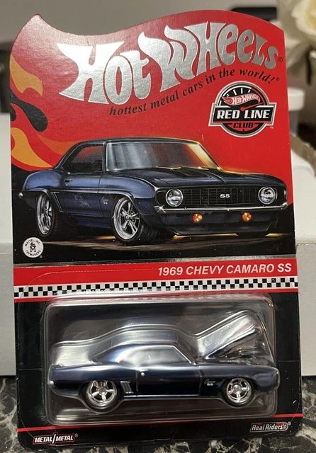 2023 HOT WHEELS RLC Exclusive 1969 CHEVY CAMARO SS BLUE - Ready to Ship