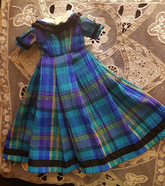 ENSEMBLE POUPÉE HURET ou autre poupée de mode ancienne, robe + jupon EUR 110,00 - FR