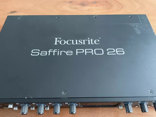 Focusrite Saffire Pro 26 FireWire Audio Interface Untested