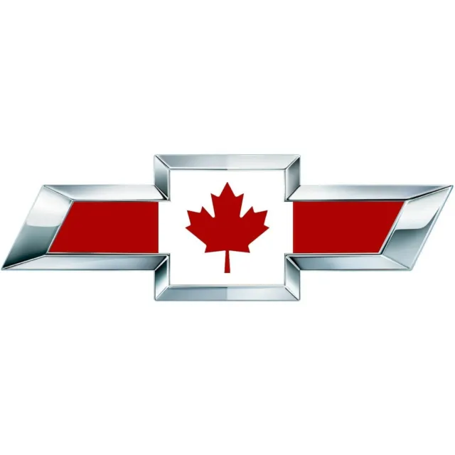 CJ 2 Silverado bandiera canadese universale Chevy Bowtie vinile foglio...
