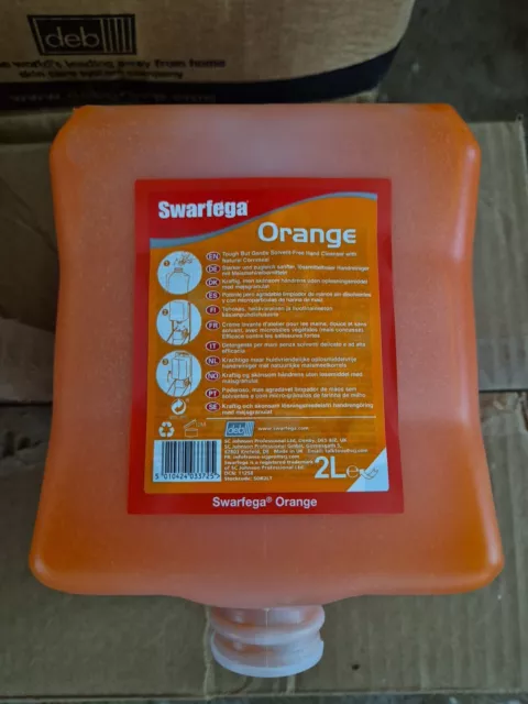 Swarfega Orange Hand Cleaner - 2 Litre Cartridge