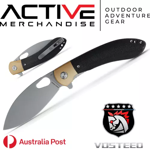 Vosteed Nightshade NSK002 Linear lock - Micarta Handle