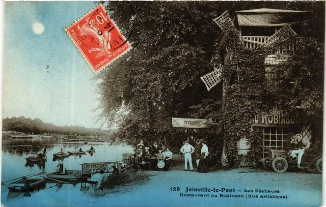 CPA JOINVILLE-le-PONT Les Pecheurs Restaurant du Robinson (600254)
