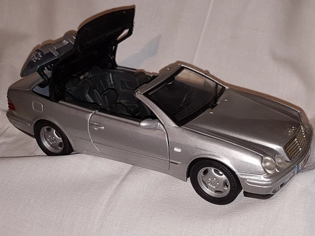 A VENDRE - 🌞 Mercedes-Benz CLK Cabriolet (1998) – Anson 1/18 – Parfait État avec Boîte - Collection
