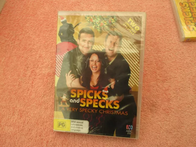 spicks and specks a very specky christmas dvd sealed