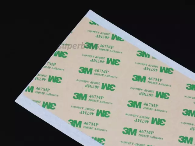 3M 467MP 100 x 200mm Double Side High Performance Acrylic Adhesive Transfer Tape 3