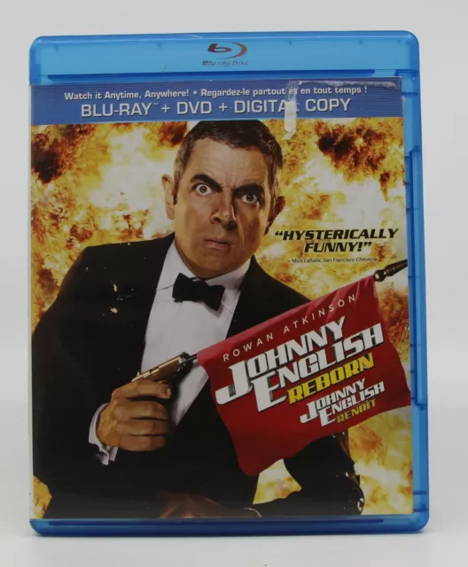 Johnny English reborn - (2 discs) Blu-ray / DVD bilingual - Rowan Atkinson