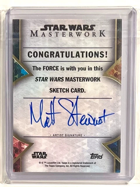 2022 Topps Star Wars Masterwork Base Cards (#1-100) - Pick Your Card From Lot