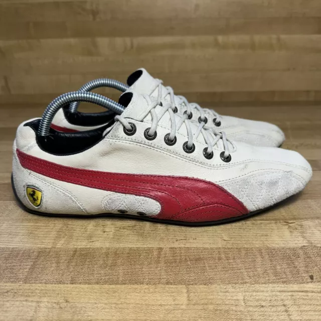 Puma SF Low Ferrari Women's Size 7 Beige Motorsport  Sneakers Shoes Art 30178901