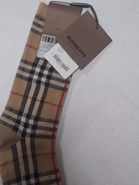 Burberry Vintage Stripe  Stretch Socks