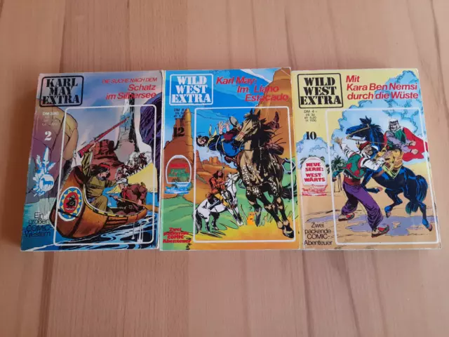 Wild West Extra Tb comic konvolut 3 x (Sammlung Auflösung)