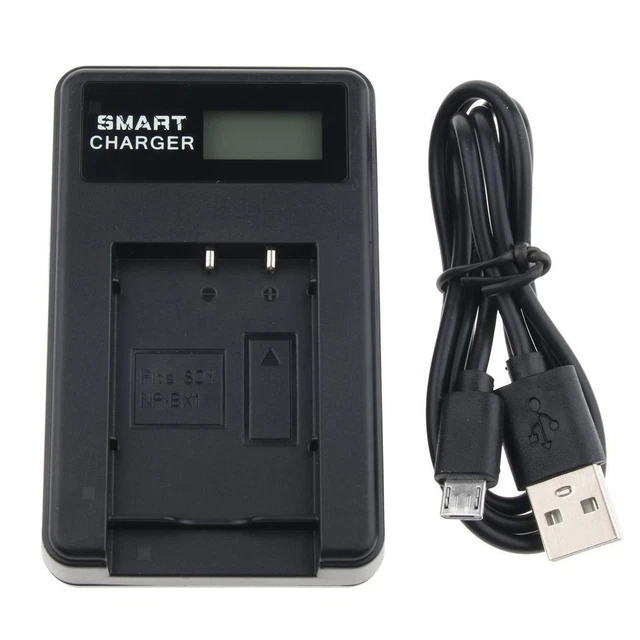 Chargeur De Batterie NP-BX1 Pour Sony DSC-RX100 I II III IV V, HX400V, HDR-CX405 2
