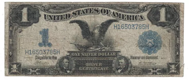 U.S. - Series of 1899 $1.00 Silver Certificate (Black Eagle)
