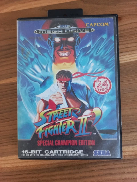 Rare Mode d'emploi pour jeu Street Fighter II 2 ' Megadrive