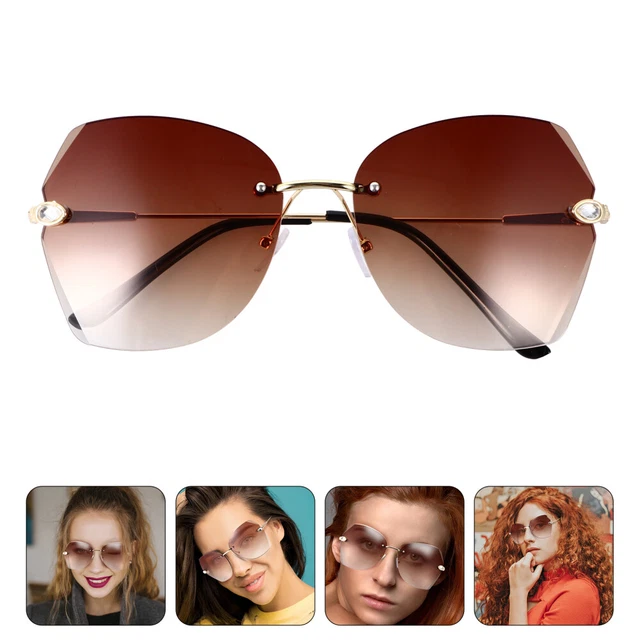 Pz occhiali da sole signorina pratici occhiali da sole alla moda per donna