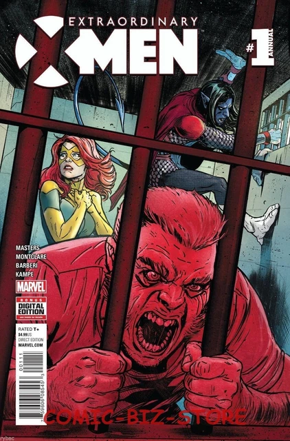 Extraordinary X-Men Annual #1 (2016) 1St Printing Bagged & Boarded