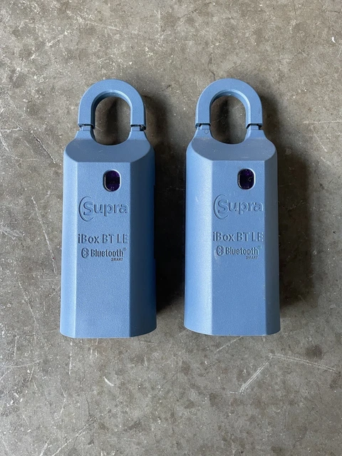SUPRA iBox BT LE Bluetooth Smart Real Estate Lockbox 002142 NO CODE/LOCKED