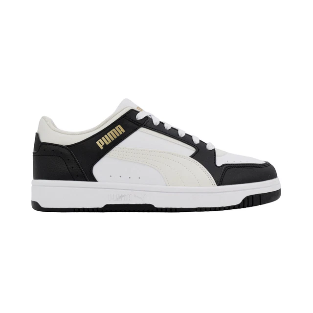 CHAUSSURES PUMA HOMME 380747 25 Rebound Joy Blanc Cuir Faible Neuf