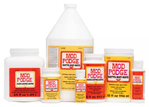 Mod Podge Gloss Matte Glitter Dishwasher Puzzle Saver 2oz, 4oz, 8oz, 16oz & More