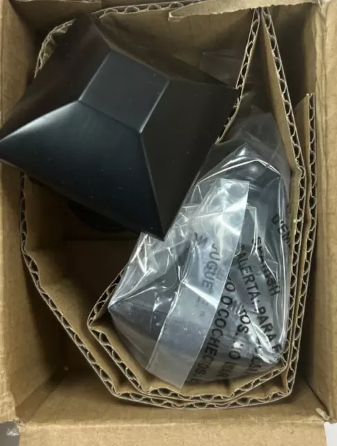 Pottery Barn Standard Square Finial - Set of 2 1.25 Antique Bronze