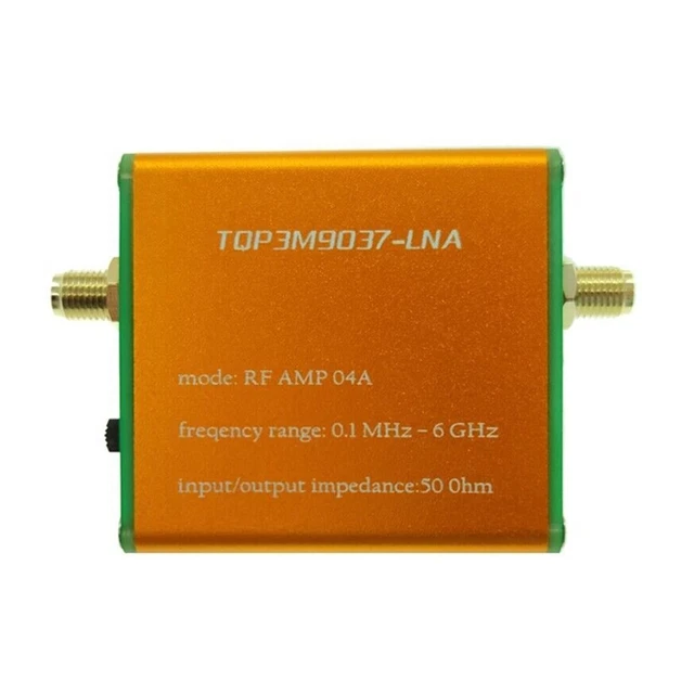 Amplificateur RF - MXZZAND - Modèle à faible bruit - Gain 35 dB - Fréquence 20-3000 MHz - SMA