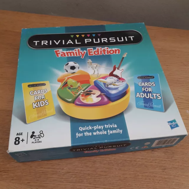 Trivial Pursuit Family Edition Board Game by Hasbro Gaming